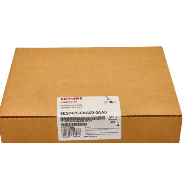 SIEMENS 6ES7470-0AA00-0AA0 SIMATIC S7-400, ADAPTION CAPSULE -- CANNOT BE ORDERED INDIVIDUALLY -- ONLY PART OF A COMPLETE PRODUCT