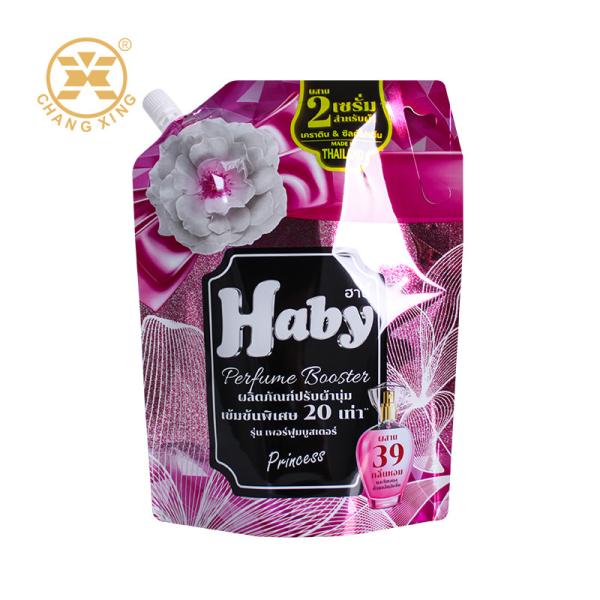 Напечатанный по заказу 500 мл 1 л стиральный раствор Сплетный мешок Стоять Порошок для стирки Детергентная упаковка Жидкая стирка