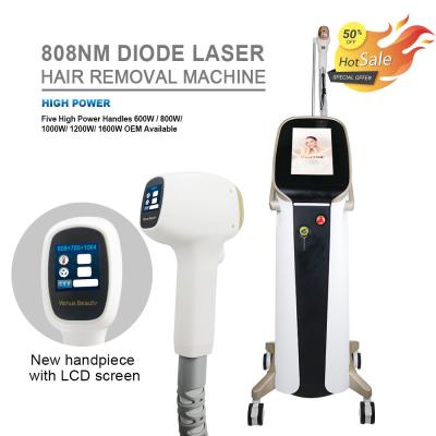 600w Diode Laser Hair Removal Machine 755nm 808nm 1064nm Hair Removal