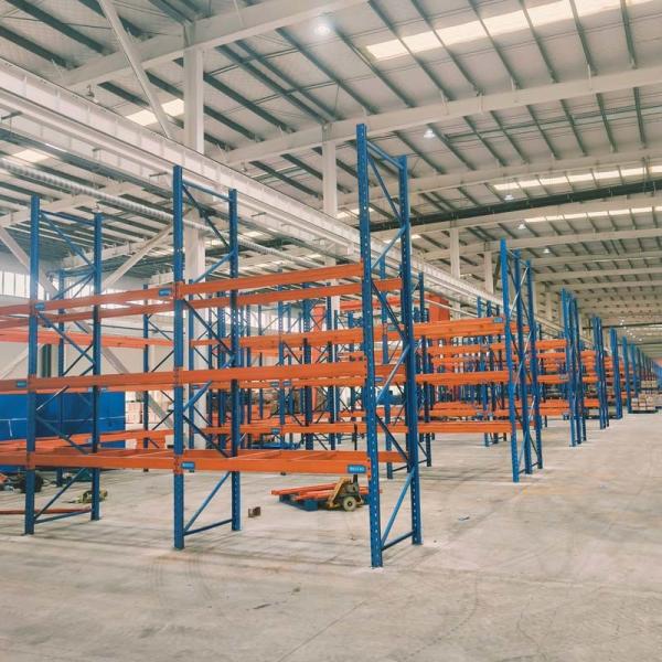 Customized Depth Warehouse Pallet Racking Large Capacity Inventory Storage Racks