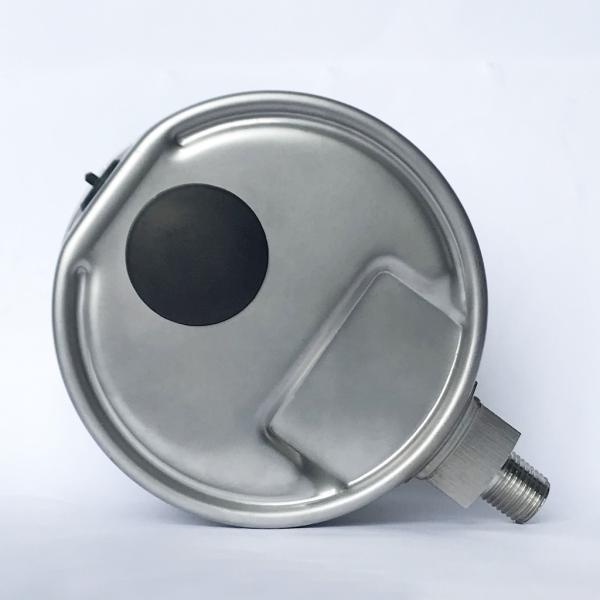 Use No Oil 1.4 MPa SUS 316 Tube/Socket 1/2 NPT All Stainless Steel Oxygen Pressure Gauge