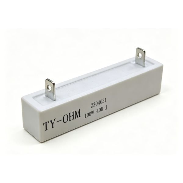 100W Automotive Resistors Cement Resistor Faston Terminals