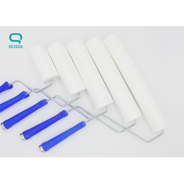 PP PE Material Dust Free Room Sticky Dust Roller For Dust Removal Can Be Reused