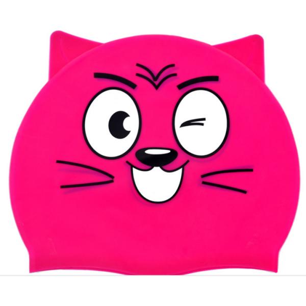 Waterproof Silicone Childrens Swimming Hats For Girls Ear Protection