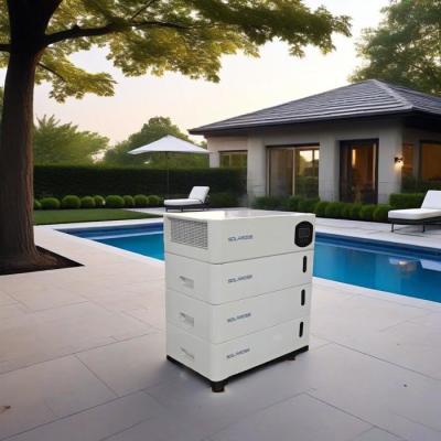 Residential Solar Energy Power Station Stackable 10KW With 3×314Ah LiFePO4 Batteries for OEM Orders