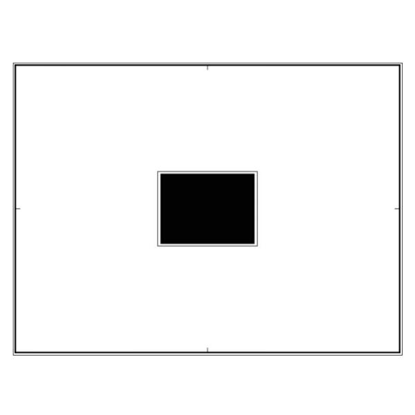 Sineimage YE0206 Photographic Film Flare Test Chart 800W
