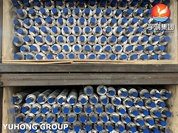 Seamless Embedded G Fin Tube With AL1060 For Charge Air Cooler ASTM A179