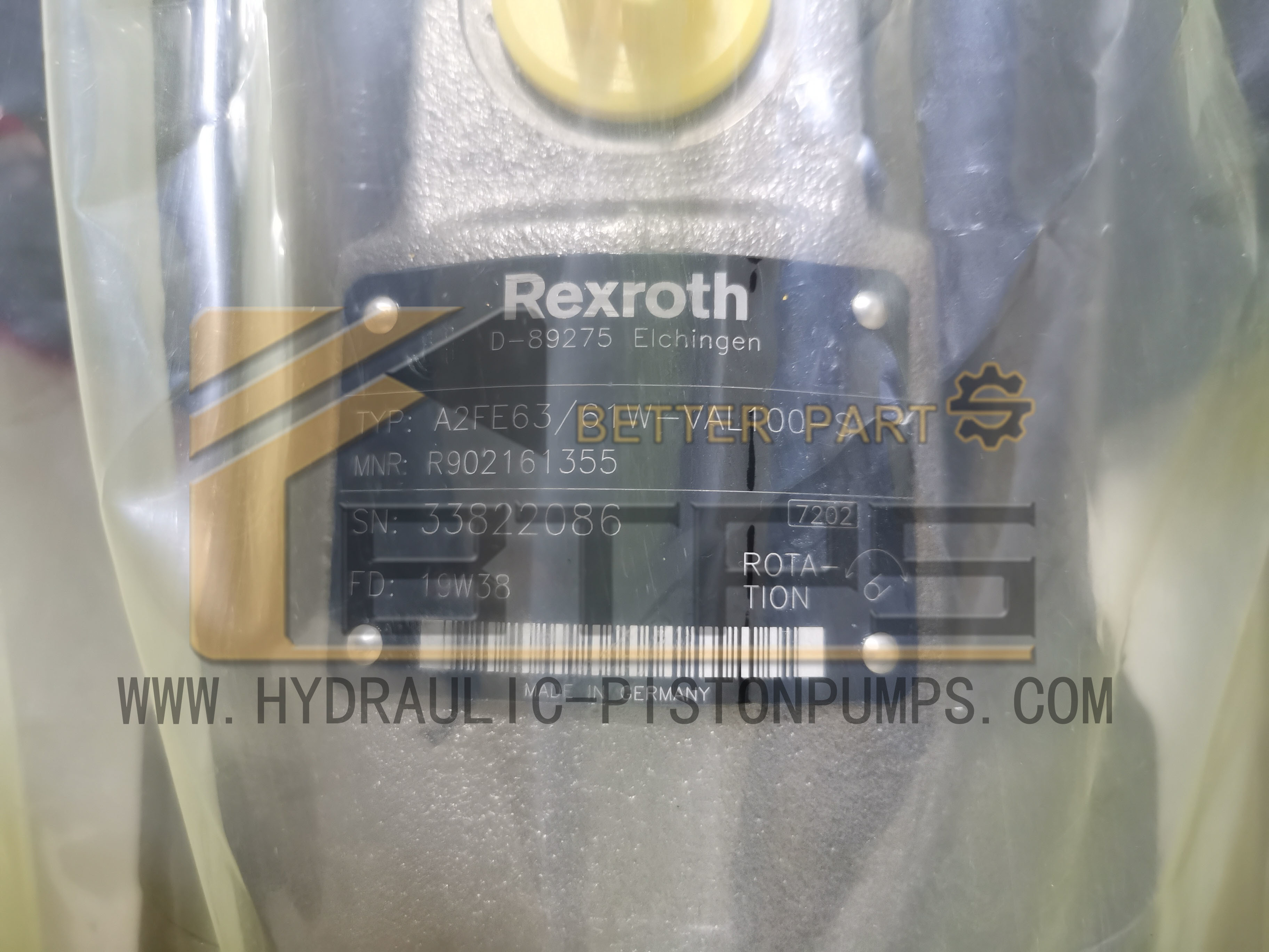 OEM Rexroth Гидравлический осевой поршневый насос A2FE63/61W-VAL100-S A2FE 160 180 250 355cc Серия A2FE63/61W-VAL100-S