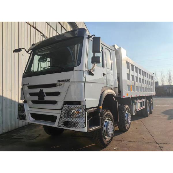 Sinotruk AC16 Ось Подержанные грузовики с наклоном Горное машиностроение 8x4 12 колес