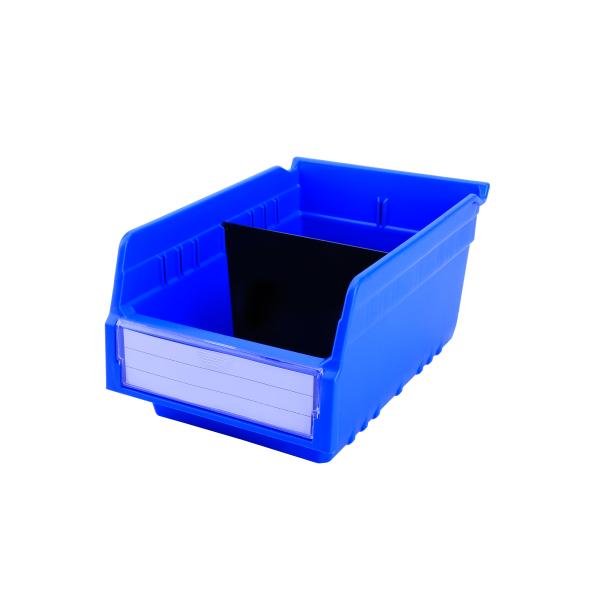 Customized Color Plastic Shelf Bins for Warehouse Stacking Divisible Rack and Foldable