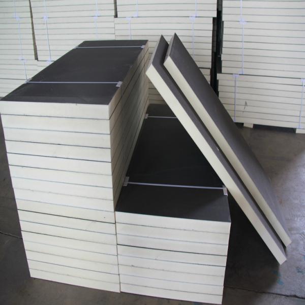 Exterior Roofing Class A Pu Insulated Sandwich Panels 60mm Fire Insulation