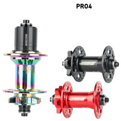 Front And Rear Road Bike Hub 32 Holes QR Thru Axle 5 Bearings 6 Pawls 3 Teeth MTB
