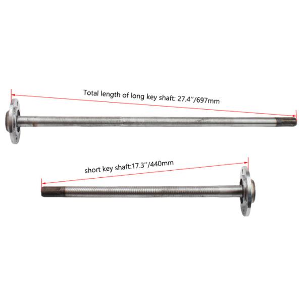 6 болтов треугольник полная плавучая ось полушафт передачи Части задней оси 6 зубов подвешенный полушафт и голоокси
