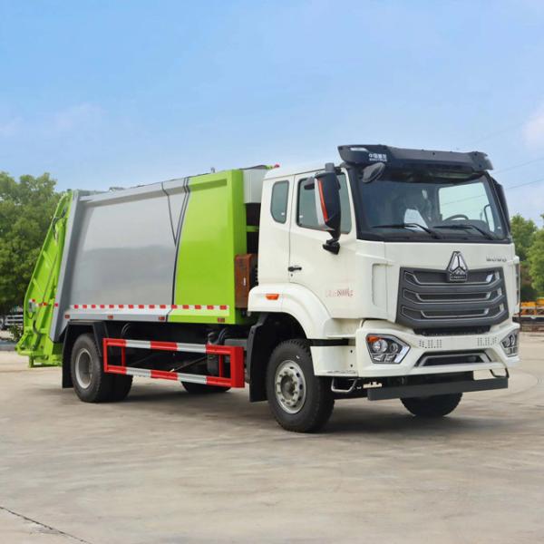Camion-poubelle compacteur monté sur camion HOWO 4x2 18CBM Euro 3