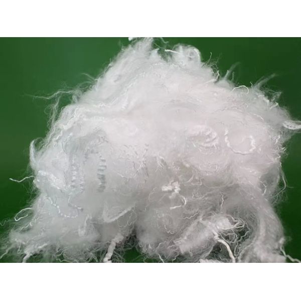 Breathable 0.9d*32mm Microfiber Polyester Staple Fiber for Comfortable Filling