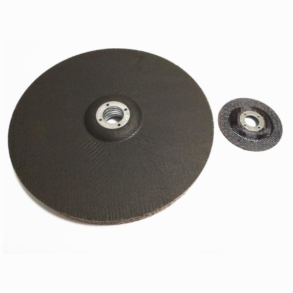 9-13 Layers Black Resin Backing Pad for 115mm T27 Flap Disc Fiberglass Production