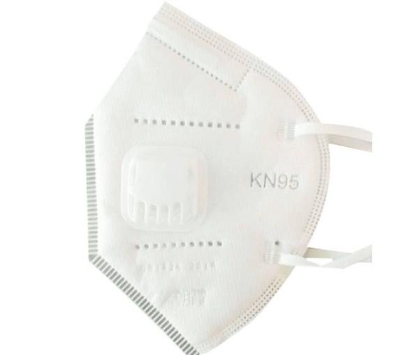 Foladable Skin Friendly Valved Dust Mask / Disposable Respirator Mask