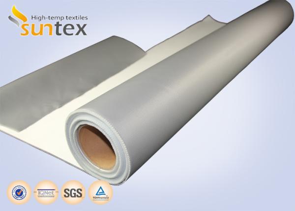 Pano revestido da fibra de vidro do silicone do combustível Resistance17oz da resistência de óleos da resistência da graxa para a tampa da isolação