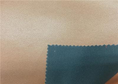 Ladies Shoes Boots Faux Leather Material , Brown PU Fake Leather Fabric