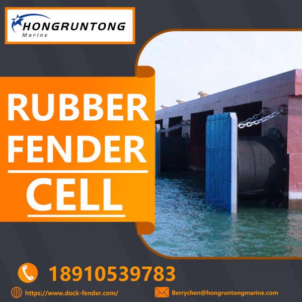 500×500×200mm Rubber Fender High Elasticity Corrosion Resistant