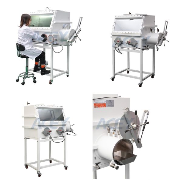 Vacuum Stainless Steel Glove Box For Coin Cell Assembly