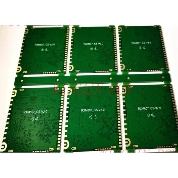 TG170 6 Layer Half Hole PCB 0.8 MM S1000-2 Fr4 Printed Circuit Board