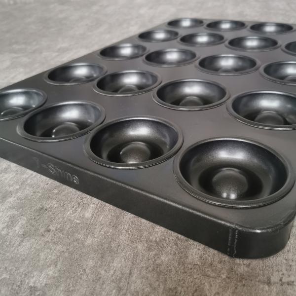 20 Cavity Aluminum Steel Silicone Geometric Cake Moulds