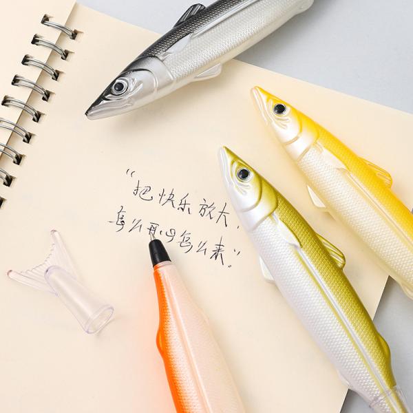 Pequeño Pez Gracioso Bolígrafo Creativo Serie de Océano Regalo Bolígrafo Escolar Estudiante