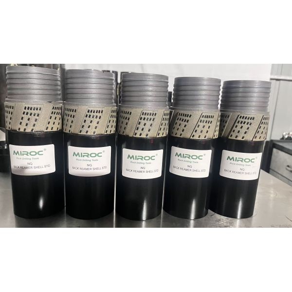 Surface Set Diamond Reaming Shell for HQ NQ PQ Sizes in Mineral Exploration Drilling