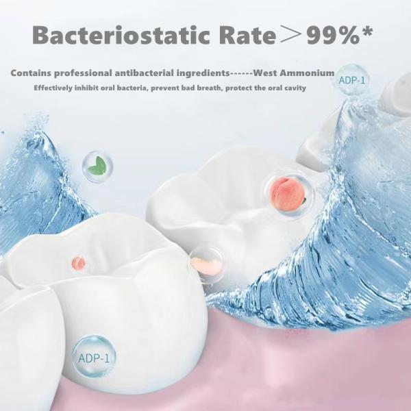 Mouthwash инструмента 30S гигиены полости рта вкуса плода детей быстрый чистый