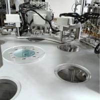 Machine d'assemblage automatisée de bouchons de film pour perfusion, fonctionnant avec un seul opérateur, économie de main-d'œuvre