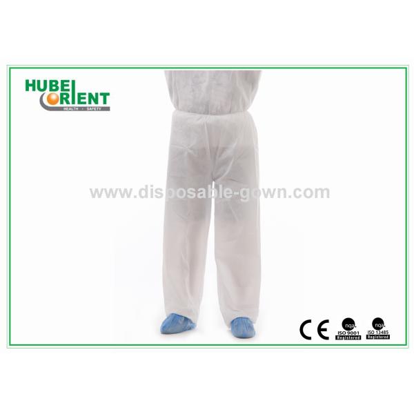 Safety Waterproof White Mens Disposable Pants For Travelling