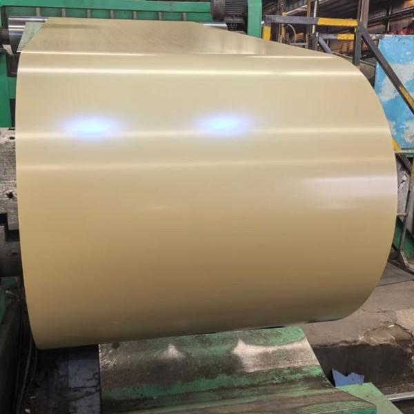 Top Coating 20 micron Color Coated Steel Coil with Coil Weight 3-8 Tons