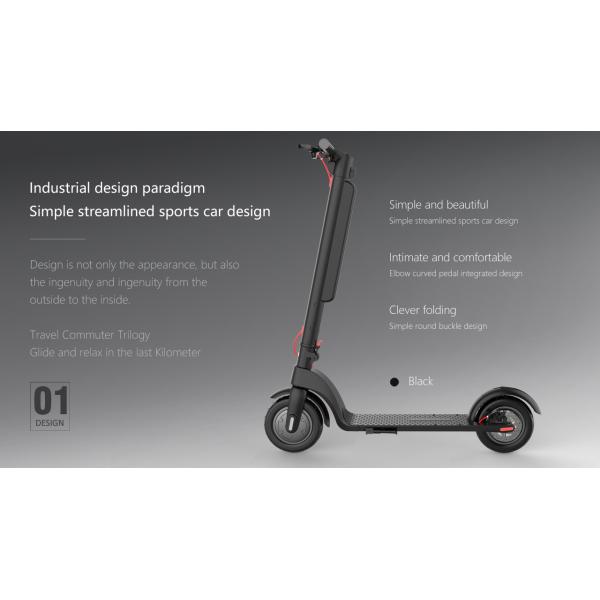 Livraison d'entrepôt UE/États-Unis 350W X8 Scooter électrique pliable 10 pouces 10Ah Scooters électriques pour la connectivité Bluetooth