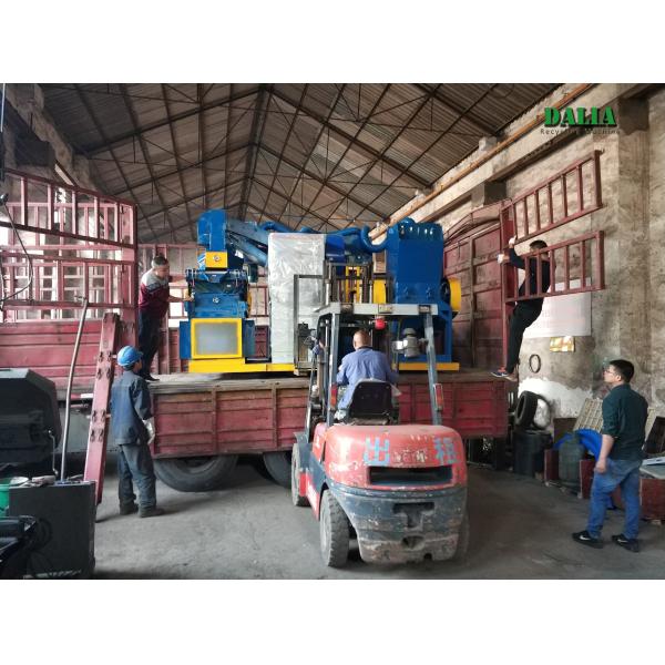 High Purity Copper Wire Recycling Machine 0.3mm - 25mm Cable Diameter