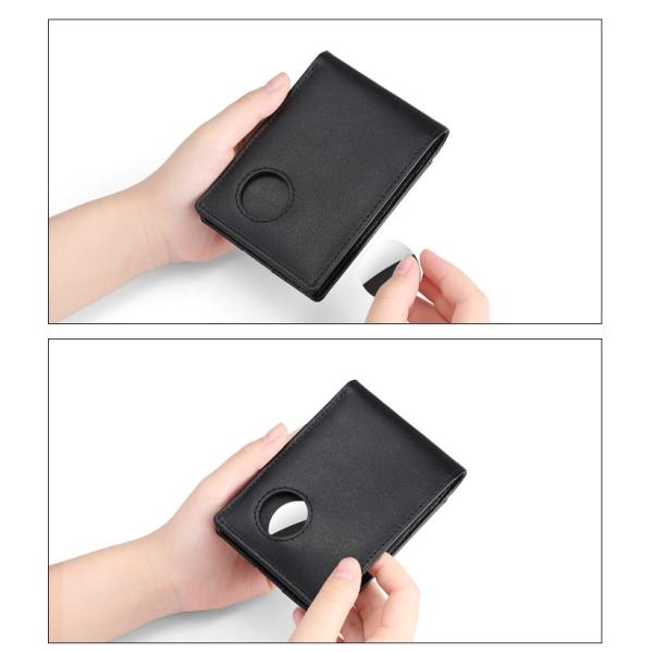 Women's RFID Blocking Magnetic Slim Minimalist Card Holder Wallet with Removable Design
