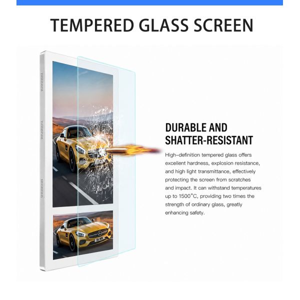 MJK 21.5 Inch Electrical Lift Digital Signage with Animation Advertising Display for Indoor for Hotel
