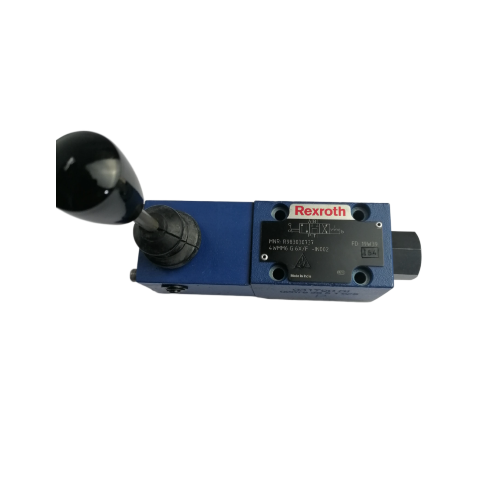 Rexroth R983030737 4WMM6G6X/F-IN002 Directional Control Valve | Manual Hydraulic Valve Component
