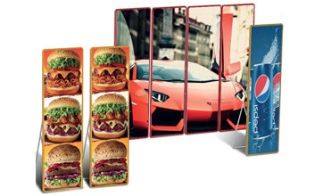 P2 P2.5 P3 Indoor LED Poster Displays/led Advertising Screen FULL Color Nation Star Black CE Rohs FCC 1000cd/sqm 3~5 Yea