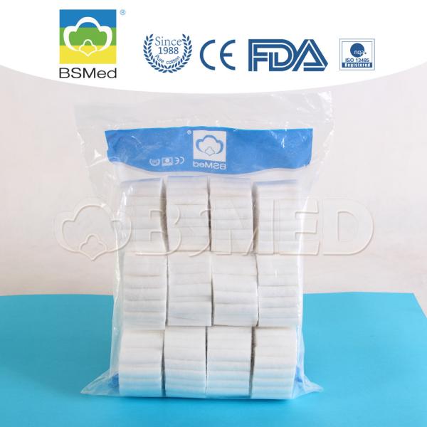 Disposable Cotton Dental Consumables Odorless White Color 8% Max Humidity