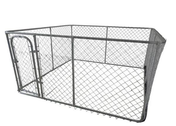 5'X10'X6' Temporary Dog Fence Removable Outdoor Dog Fence 60mm X 60mm Mesh 