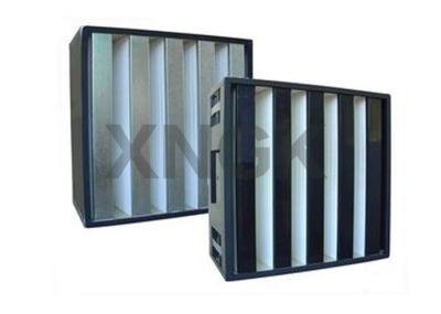 V Type High Volume HEPA Filter For Clean Room Laminar High Air Flow