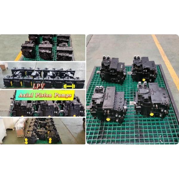 Mixing pump wholesale Bomba de pistão hidráulica axial com deslocamento variável e estrutura de placa de barragem