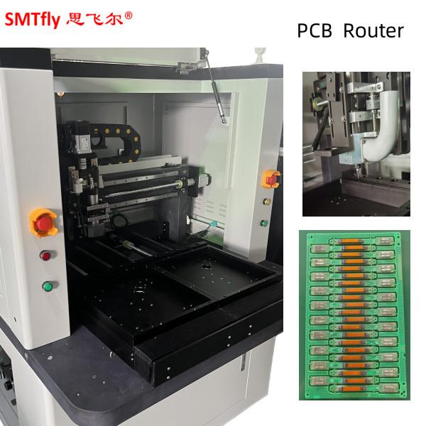 Router universal de Depaneling do dedal, máquina do router do PWB do Cnc 100W