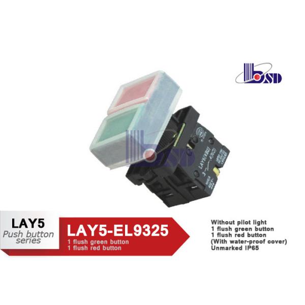 Waterproof Flush Mount Push Button Switch 1 Flush Red 1 Flush Green  OEM Service