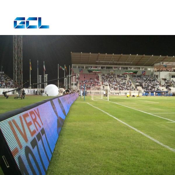 P10 Steel Cabinet Stadium Perimeter LED Display Screen for E-Sports Large