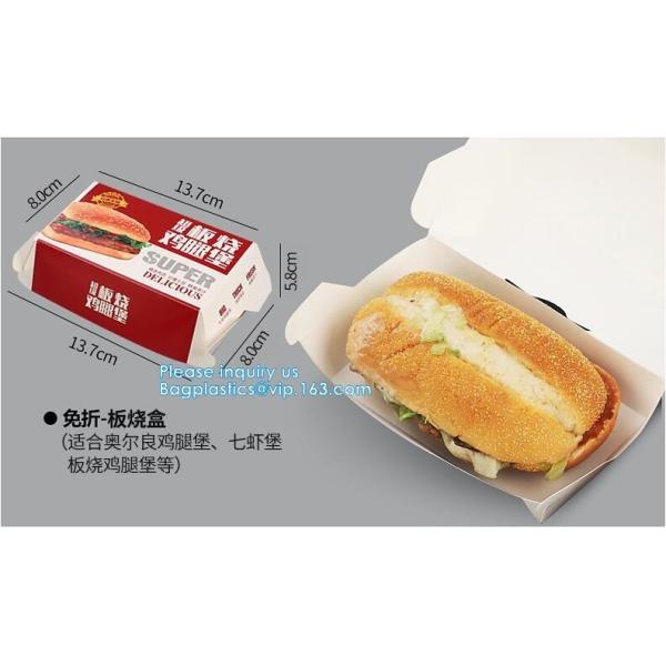 Disposable brown kraft paper boat paper food tray,Latest design food grade cardboard food fold paper boat trays bagease