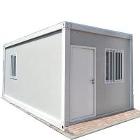 Panneau murale de maison de conteneurs à emballage plat moderne avancé de 20 pieds avec panneau sandwich EPS