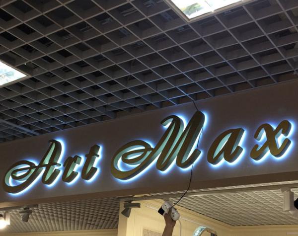 DC 12V Stainless Steel Illuminated Channel Letters for Eco-friendly Shop Front Signs