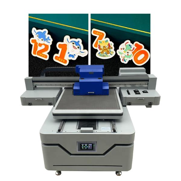 Factory Price 6090 Printing Varnish Digital Flat Printer CCD Camera,and Rotary Attachment  for Multi-Material